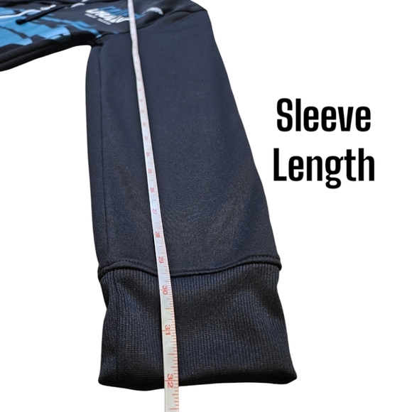 Mens S New Era Black Philadelphia Eagles Drill Combine Authentic Full-Zip Hoodie - Picture 11 of 13